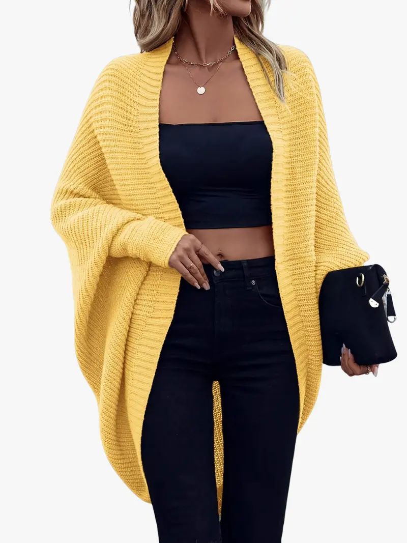 MID-LENGTH CHIC CARDIGAN FOR WOMEN
