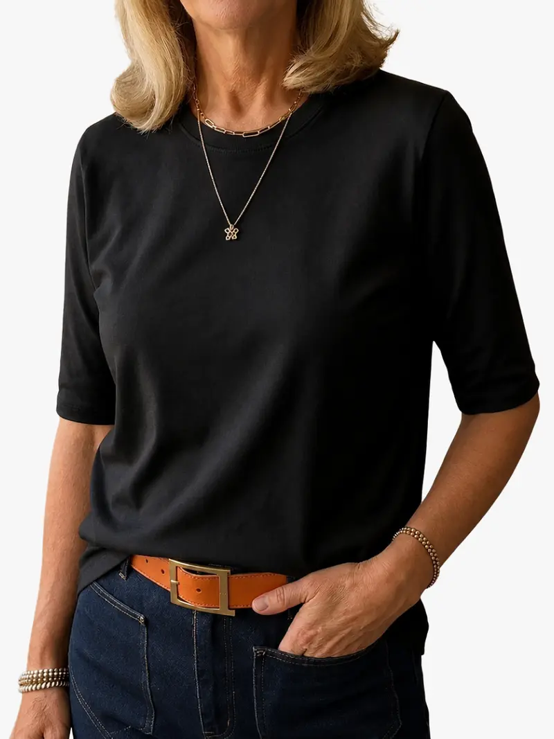MID-SLEEVE T-SHIRT FOR WOMEN