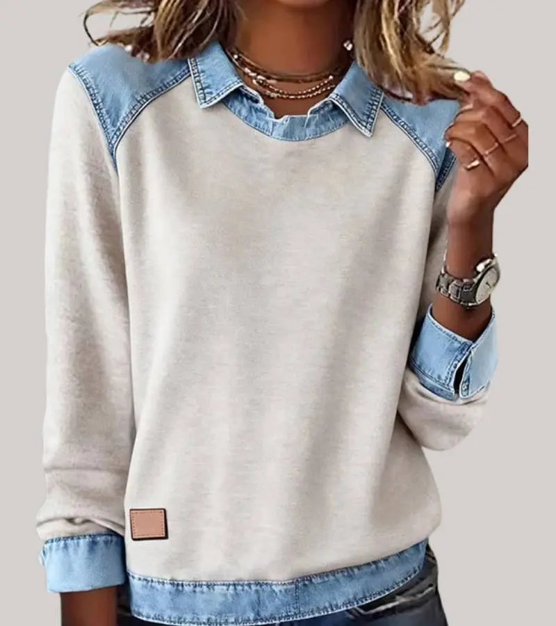 MILA | Elegant Sweater with Refined Details for Daily Chic