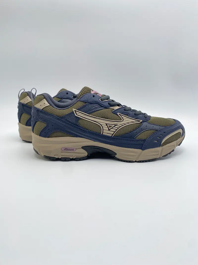 Mizuno MXR sport tech sneaker grape leaf vintage khaki salute