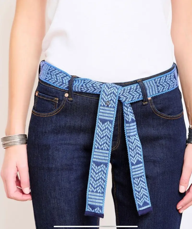 MKT studio Datcha riem blauw
