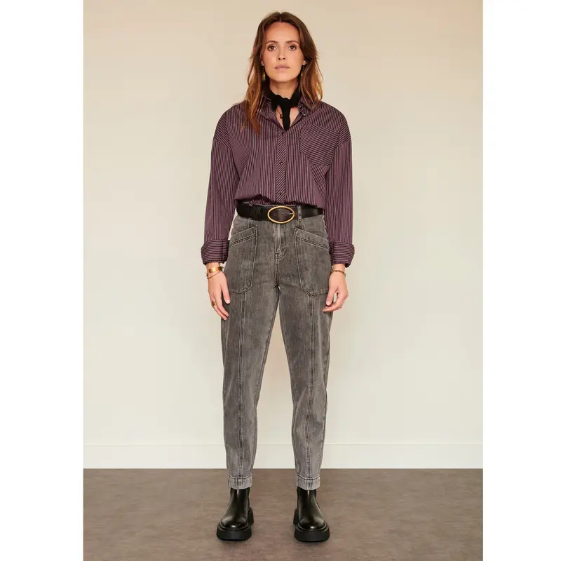 MKT studio pantixo black charleston grey eddy wash