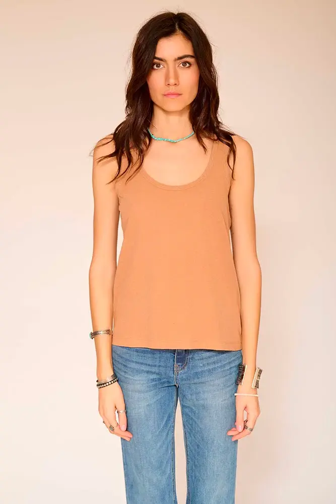 MKT studio trippy tank top tan