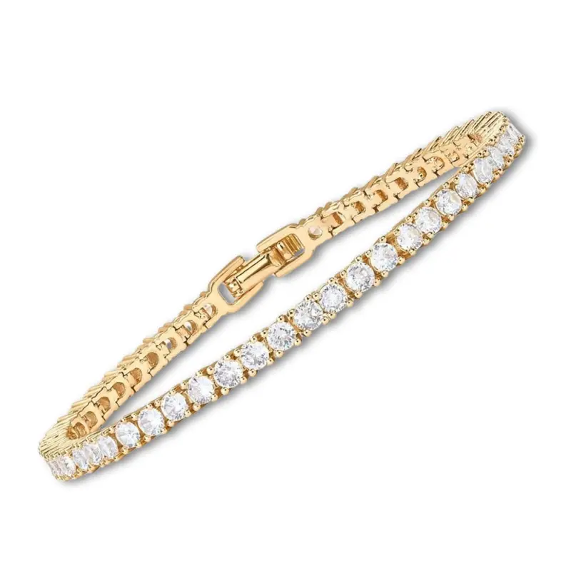 Moissanite tennis bracelet