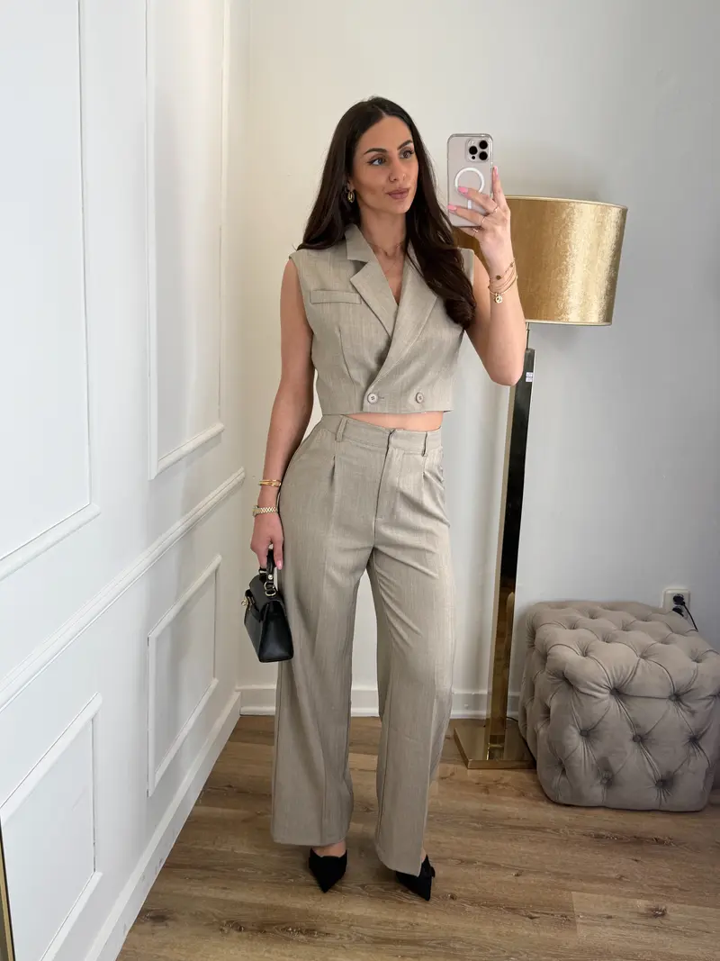 Monica set taupe