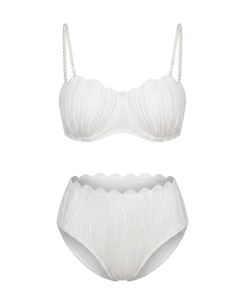 Monochrome Bikini Set