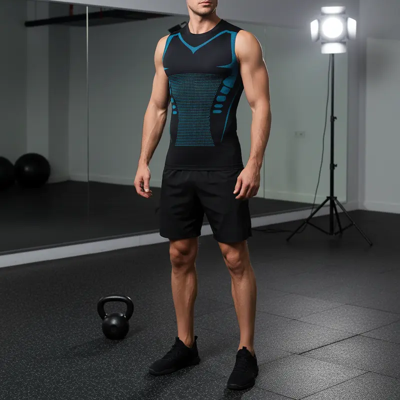 Mouwloos Compressieshirt Sport - CoreSculptX