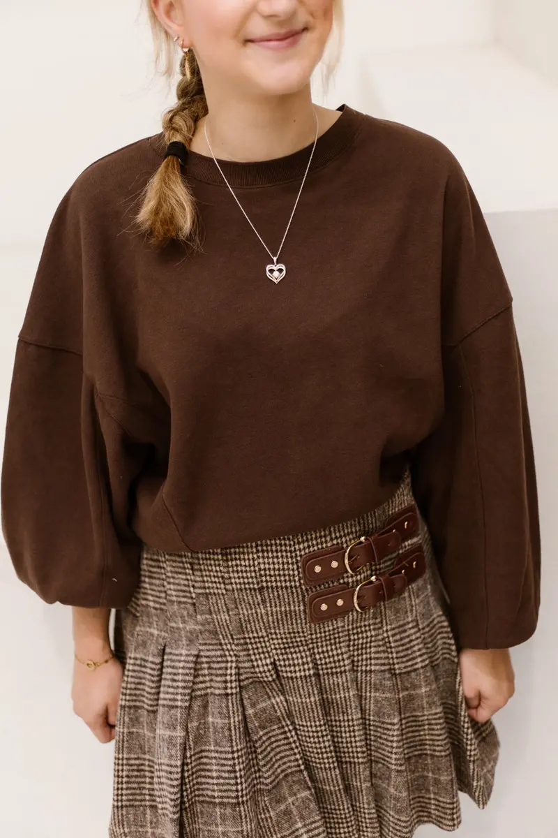 MSCHMarletta Sweatshirt Hot Fudge