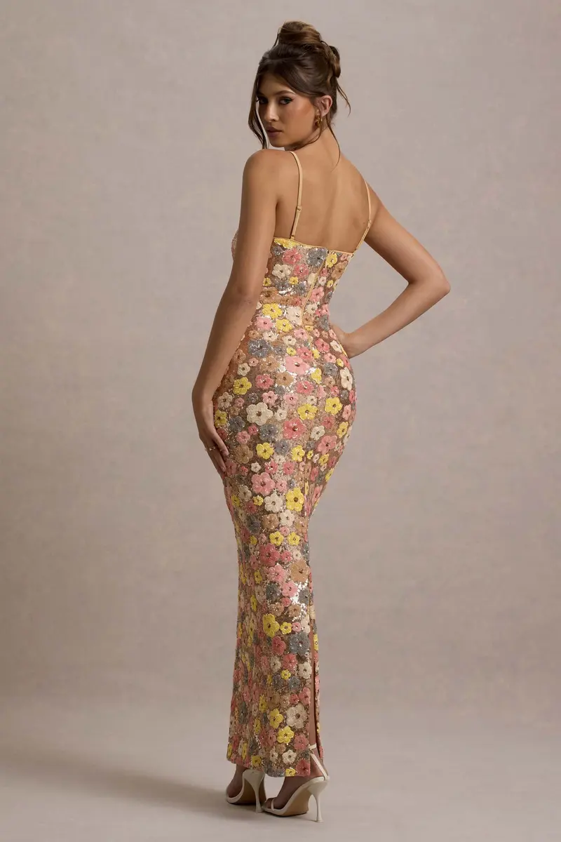 NAOMI | Florales Slip-Kleid