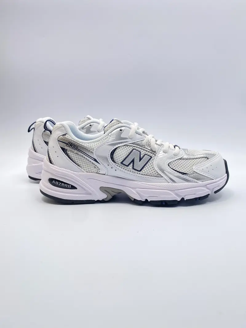 New Balance GR530SB1 White/indigo/silver kids
