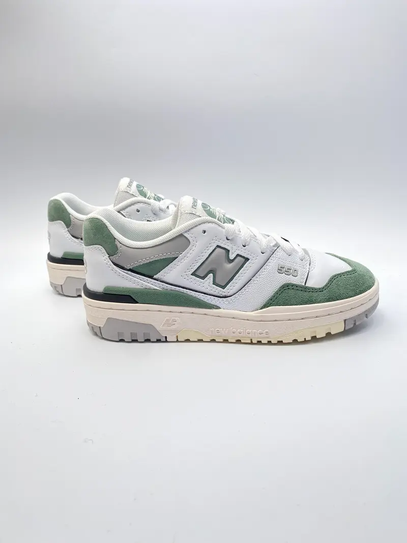 New Balance GSB550BY groen wit