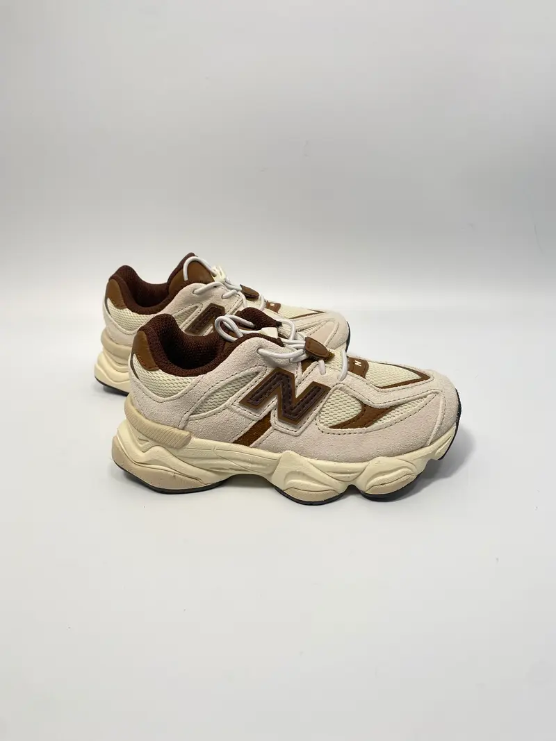 New Balance I90602Y4 bruin met linen