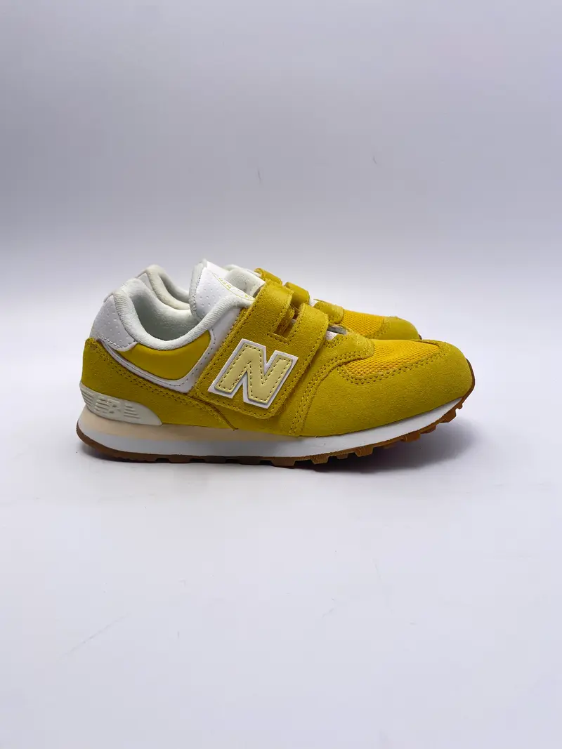 New Balance PV574CE1 Geel Klittenband