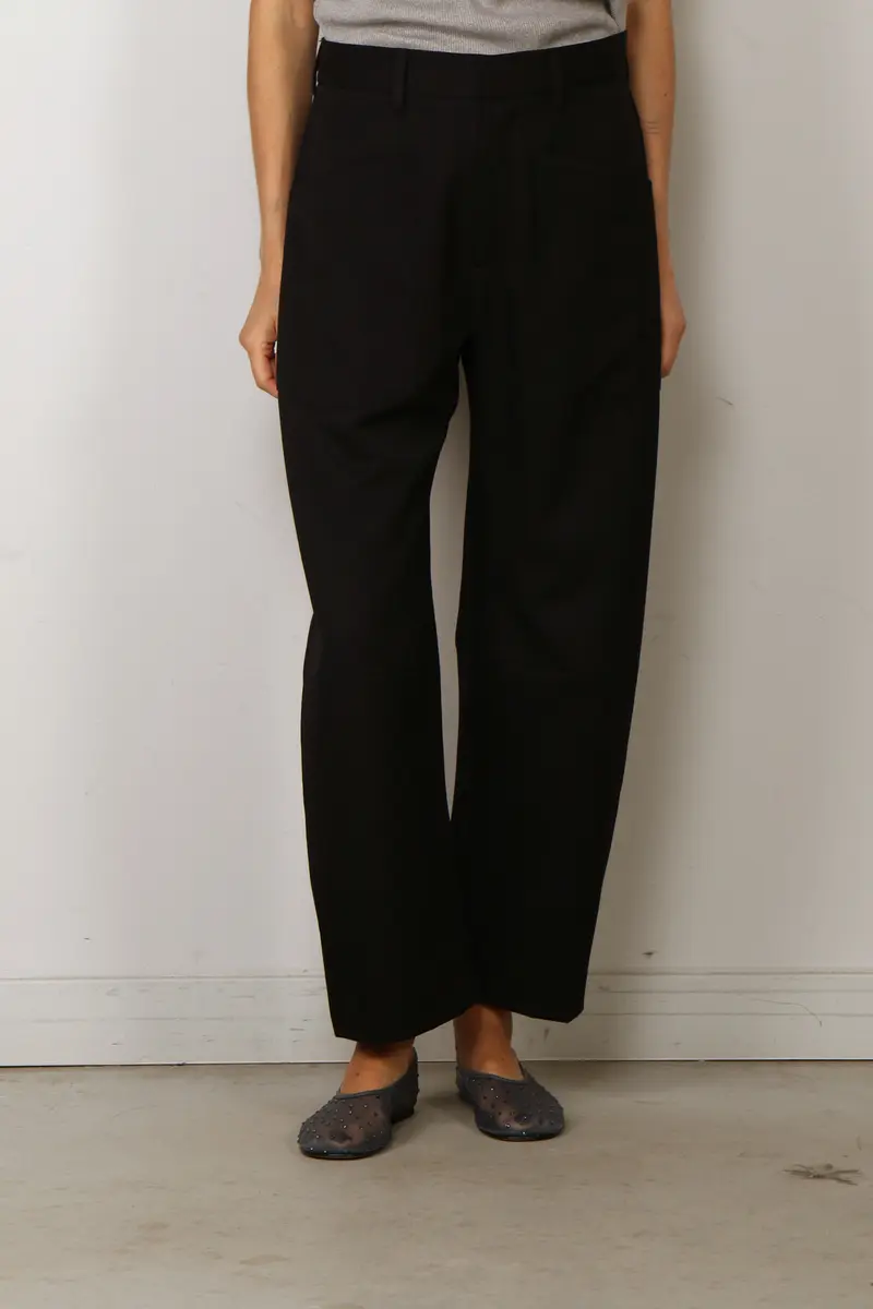 Nili Lotan - Broek - Shon Wool - Black