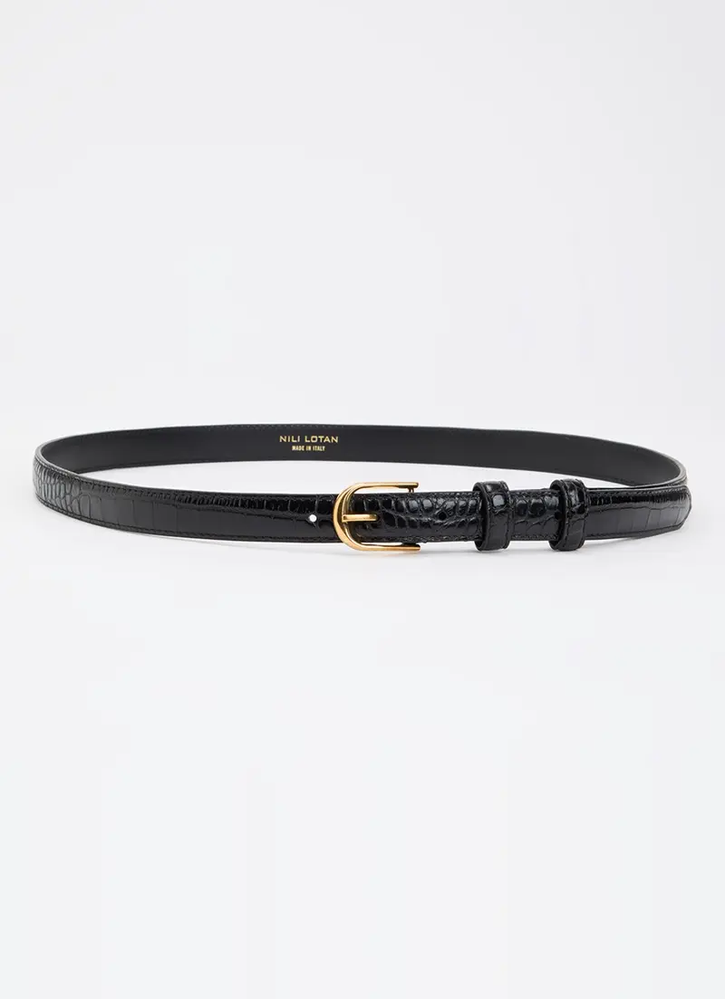 Nili Lotan - Riem - Jane - L36 - Black Shiny
