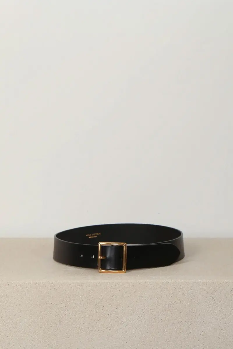 Nili Lotan - Riem - Marcela - Black Antique Buckle