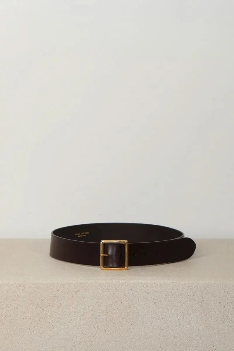 Nili Lotan - Riem - Marcela - Brown Antique Buckle
