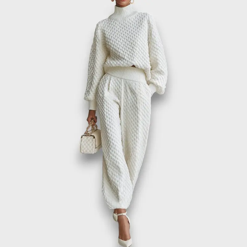Noelle – Knit Set with Wide Leg
