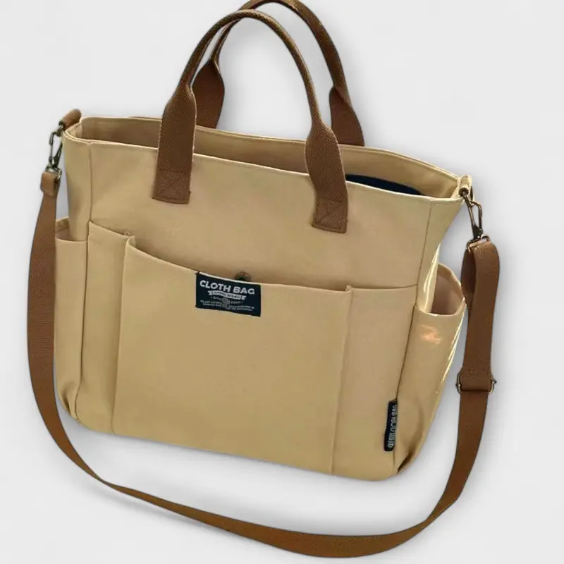 Olivia - Minimalistische Canvas-Tasche