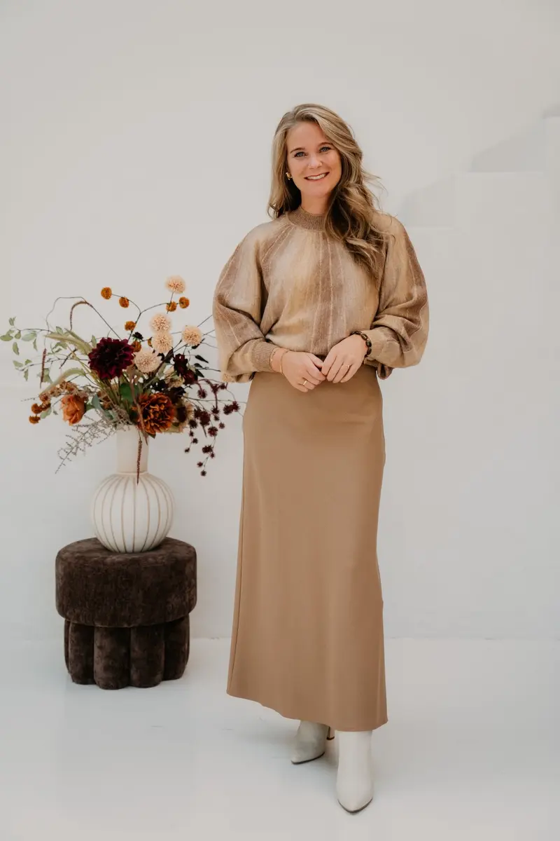Olympia Skirt Brown Sugar