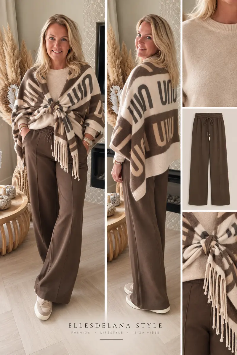 Omslagdoek – Cozy Chic in twee kleuren
