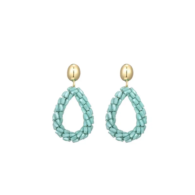 Oorbellen turquoise