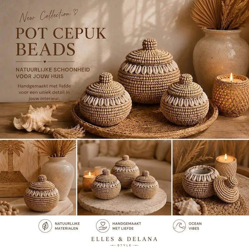 Opbergpot Cepuk Beads