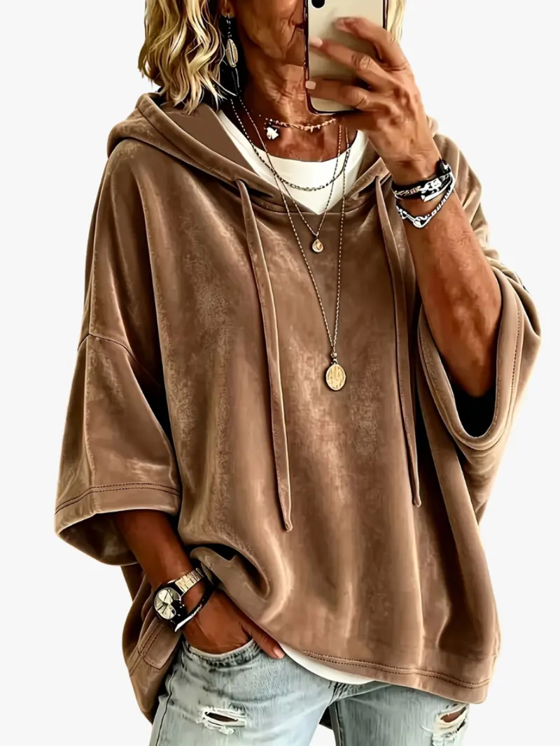 OVERSIZED HOODIE JACKET FOR WOMEN
