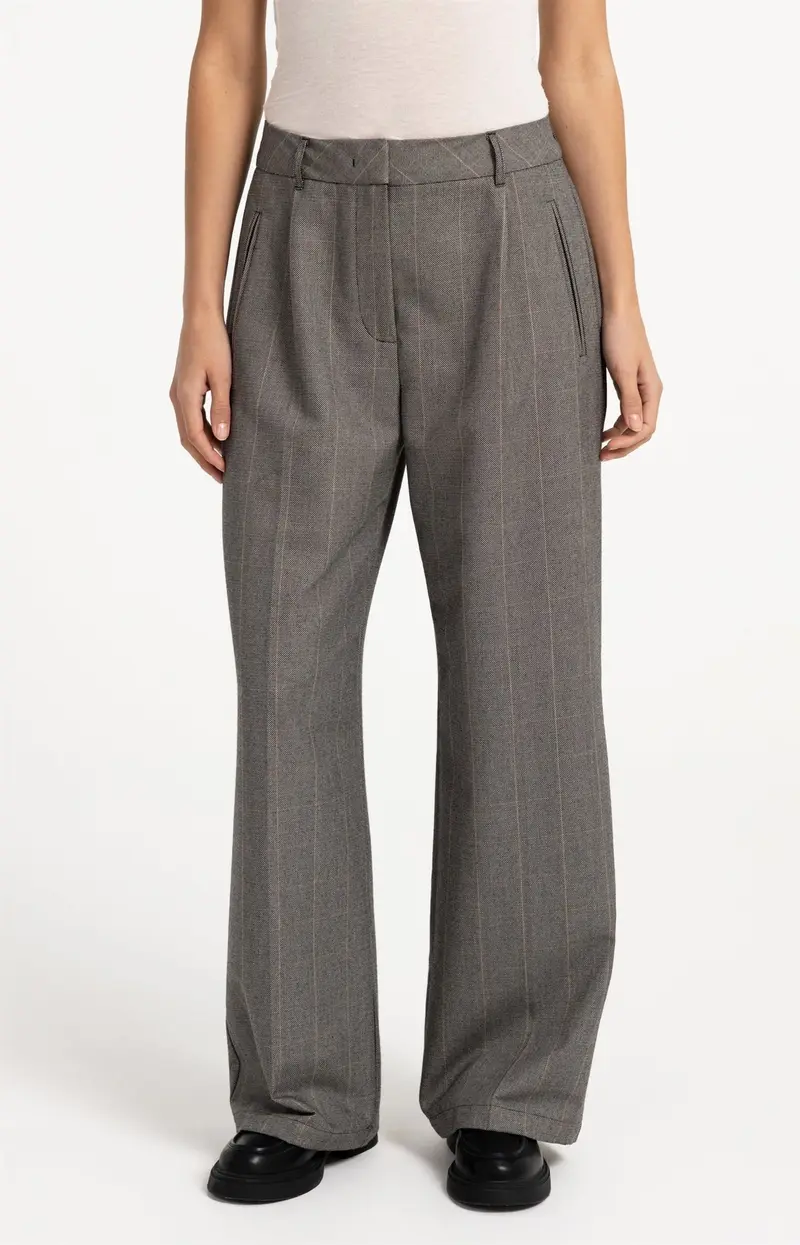 Pantalon met Ruitdessin