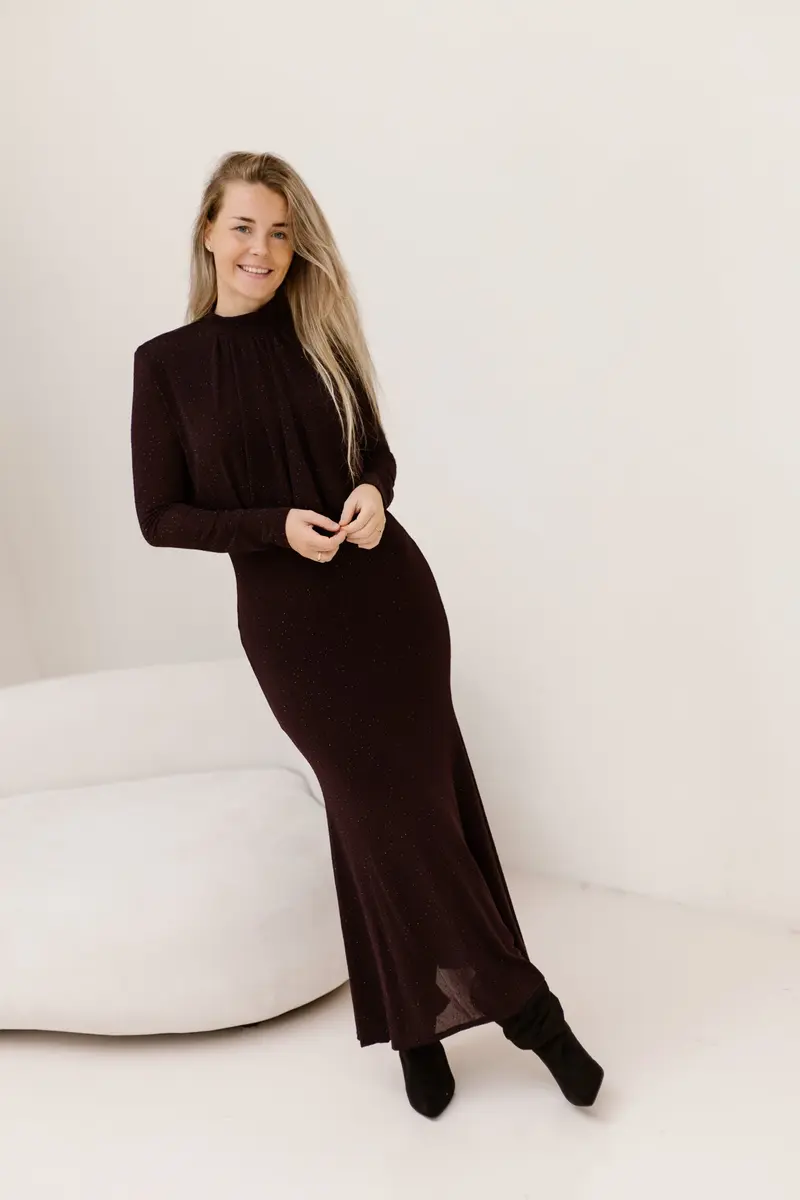 Party dress purple