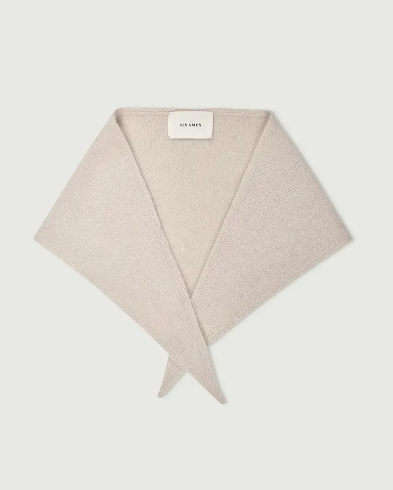 Paula Oatmeal Beige Scarf