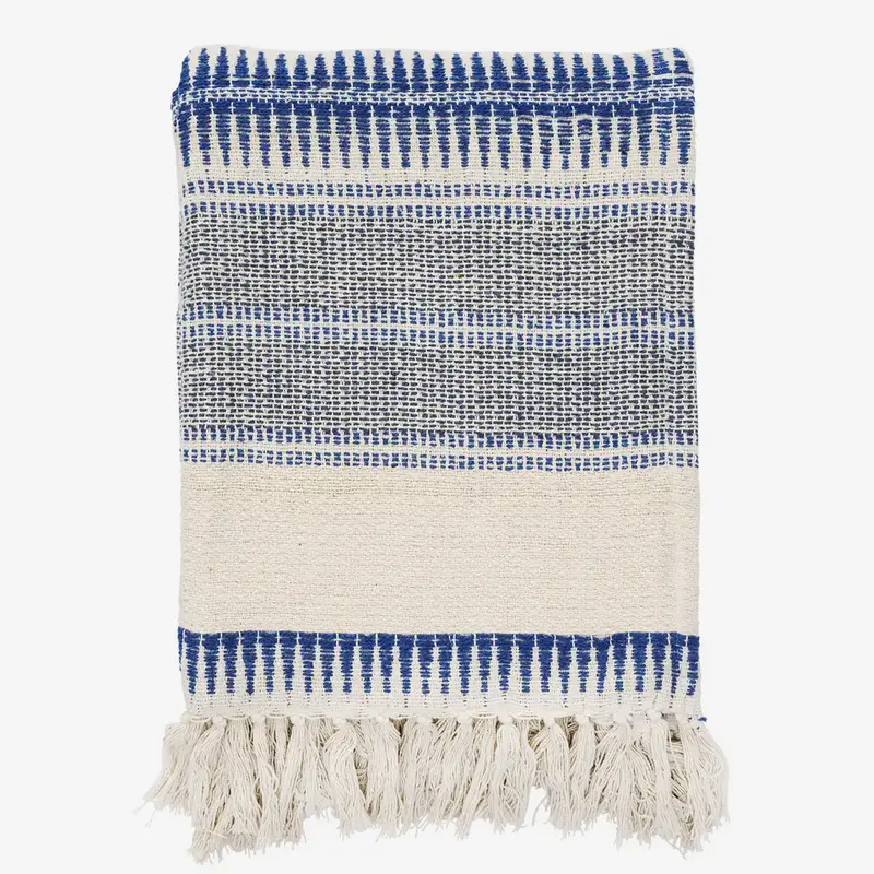 Plaid Blauw