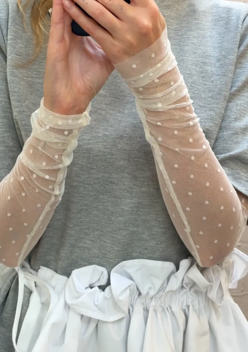 POLKA MESH TOP