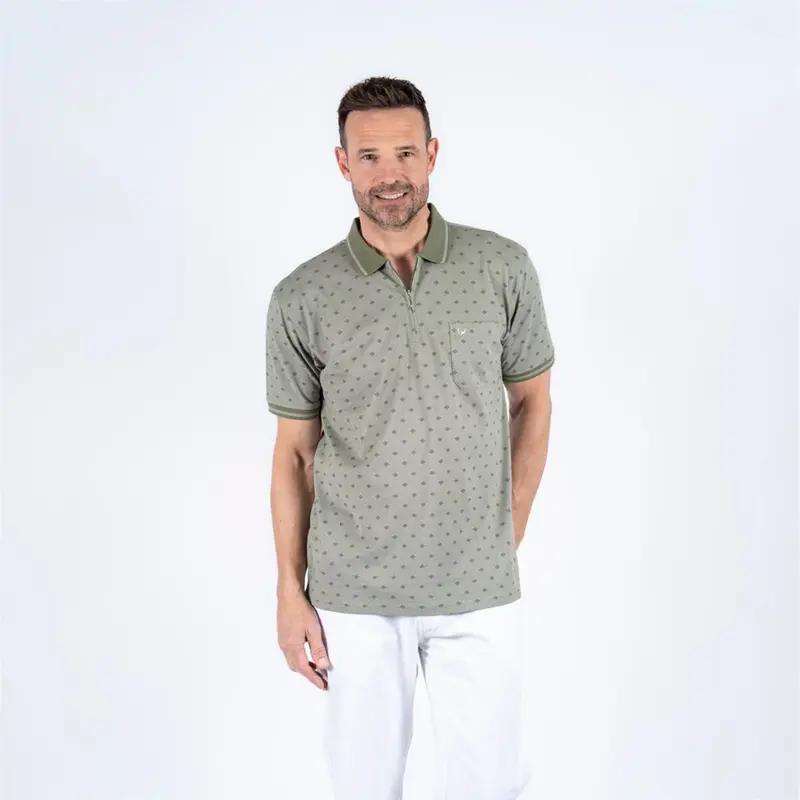 Poloshirt Leaf Clover Blokje