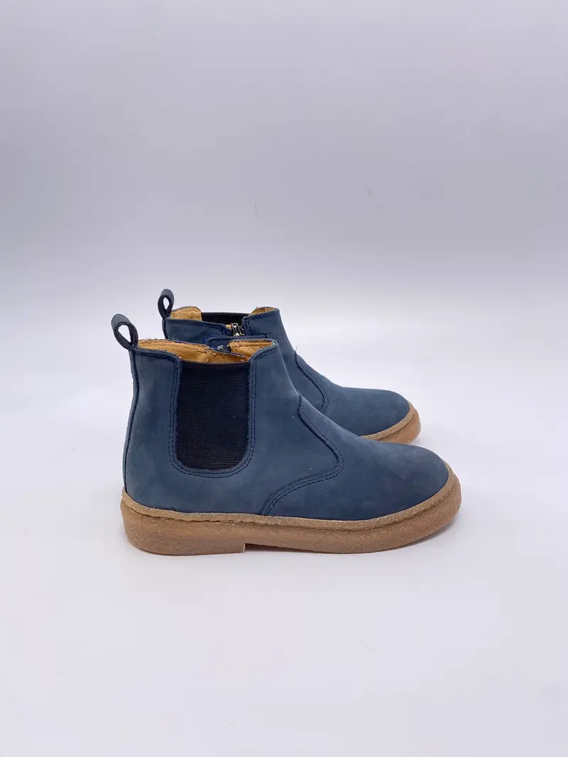 Pom D’api laarsje trix jodzip nubuck marine