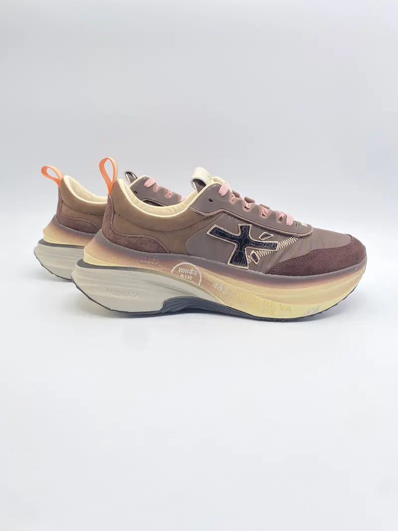 Premiata premiata hill 7896 brown pink