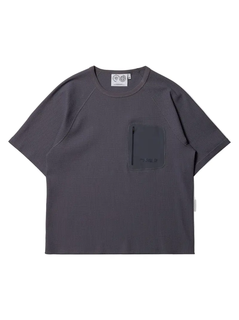 Purple Mountain Observatory T Shirt PMO2080 CHARCOAL