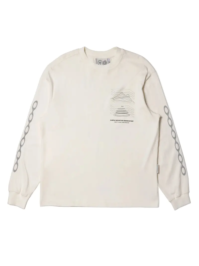 Purple Mountain Observatory T Shirt PMO2092 WHITE