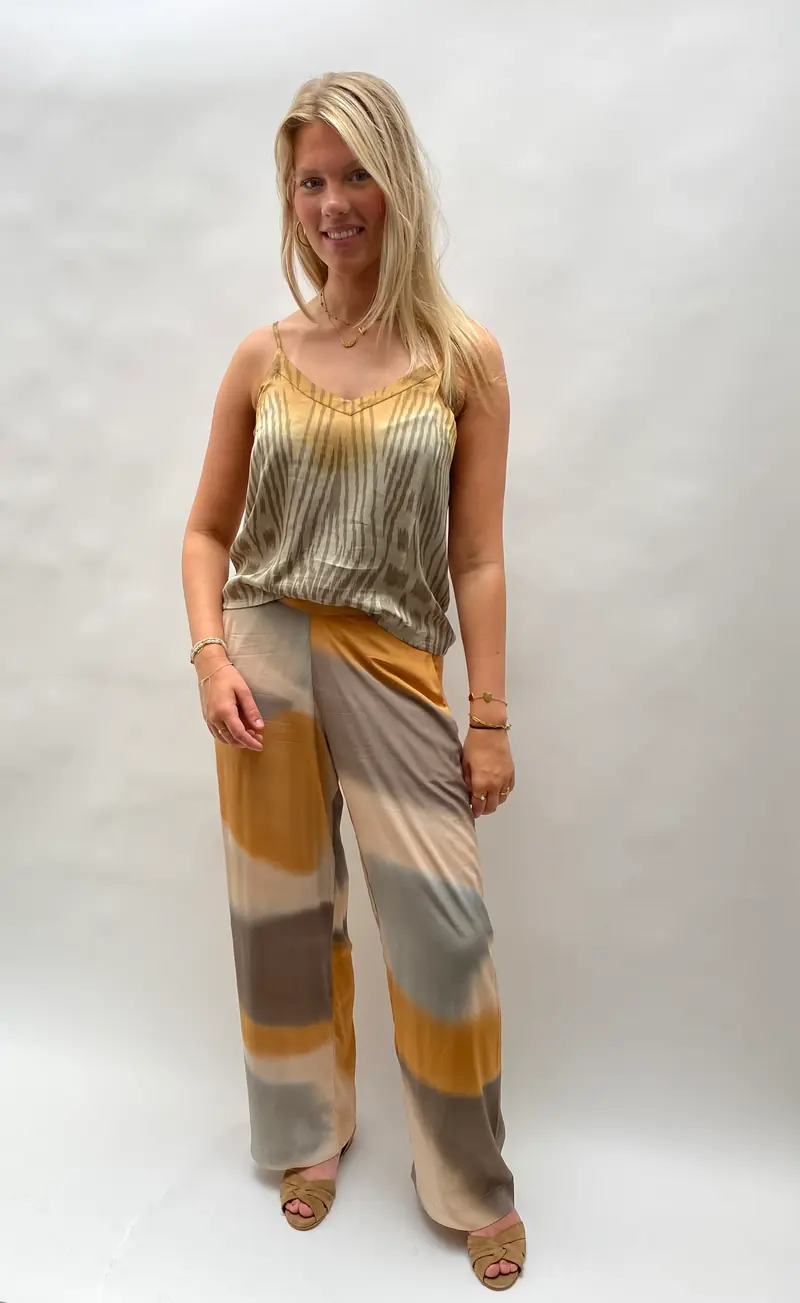 Rabens Saloner alisa water color pants dessert combo
