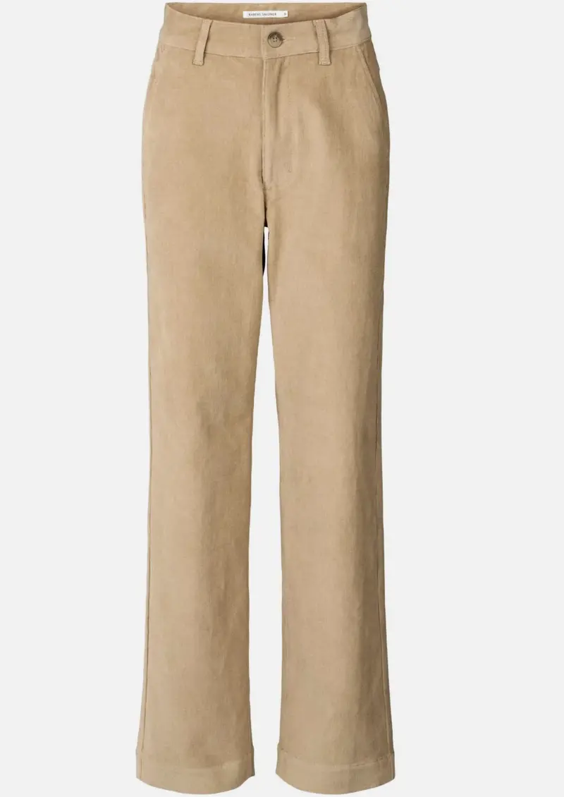 Rabens Saloner baby corduroy pants Sabina mushroom