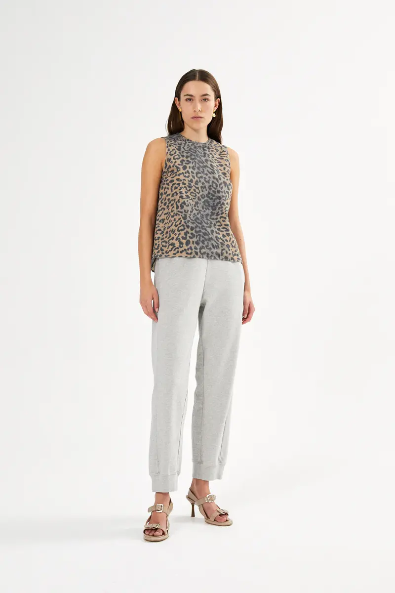 Rabens Saloner nono sweat loungepant grey melange