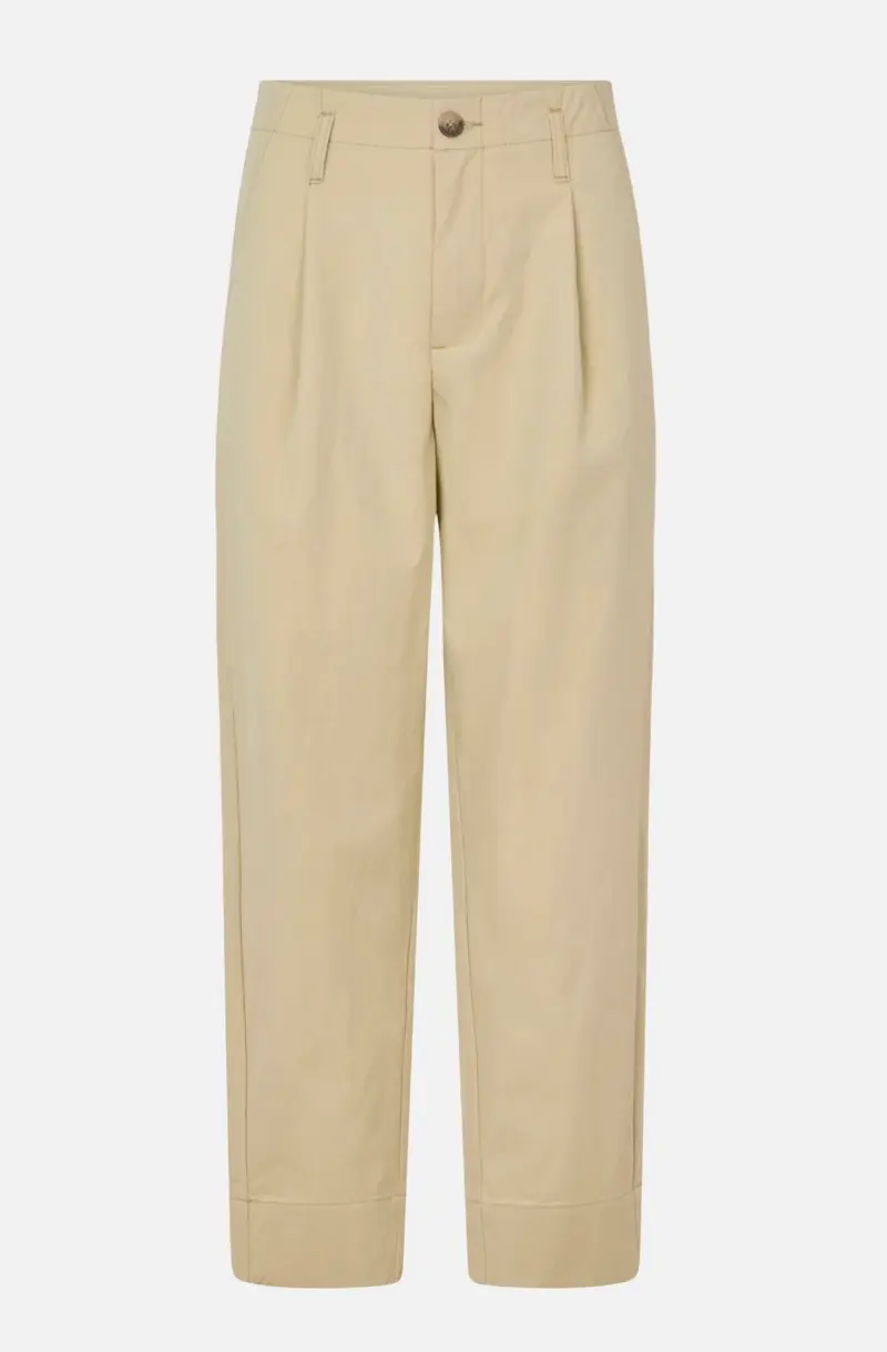 Rabens Saloner raina utility pleat pant ecru