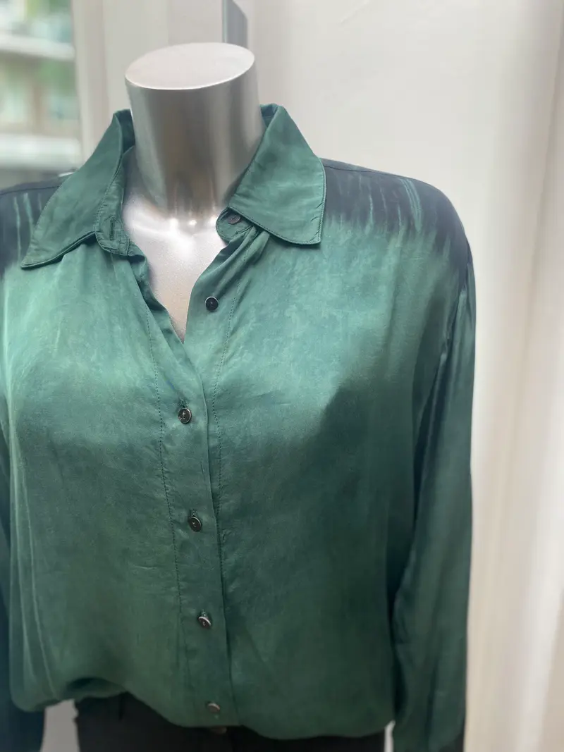 Rabens Saloner Rosali framework shirt army combo