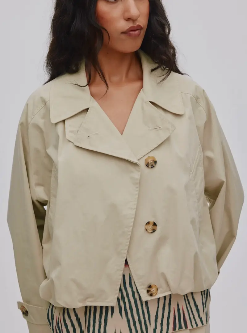 Rabens Saloner tilla light fusion jacket sand