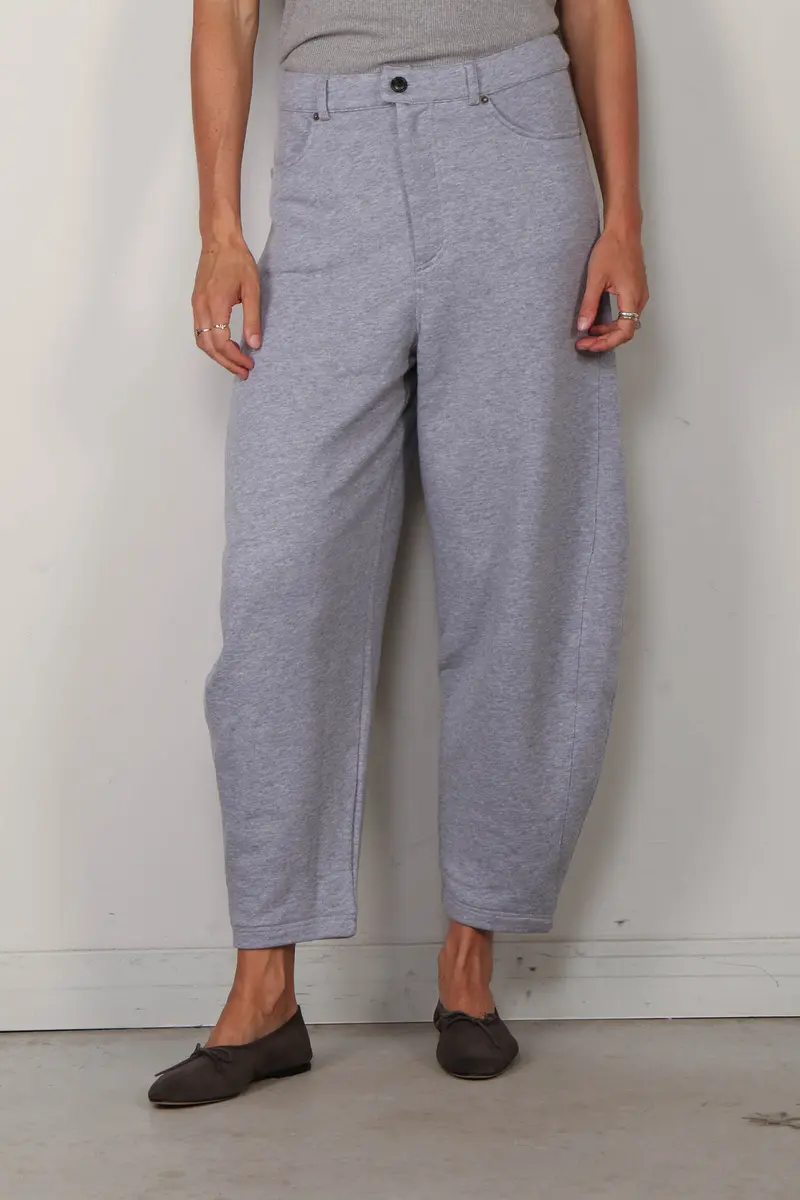 RAE - Broek - Essex Balloon Sweat Pants - Grey