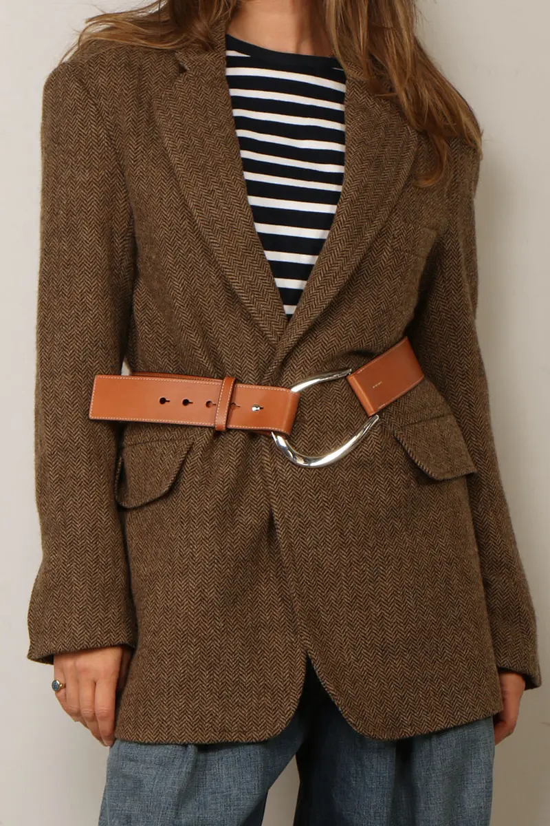 Ralph Lauren - Riem - E Belt Medium - Cuoio