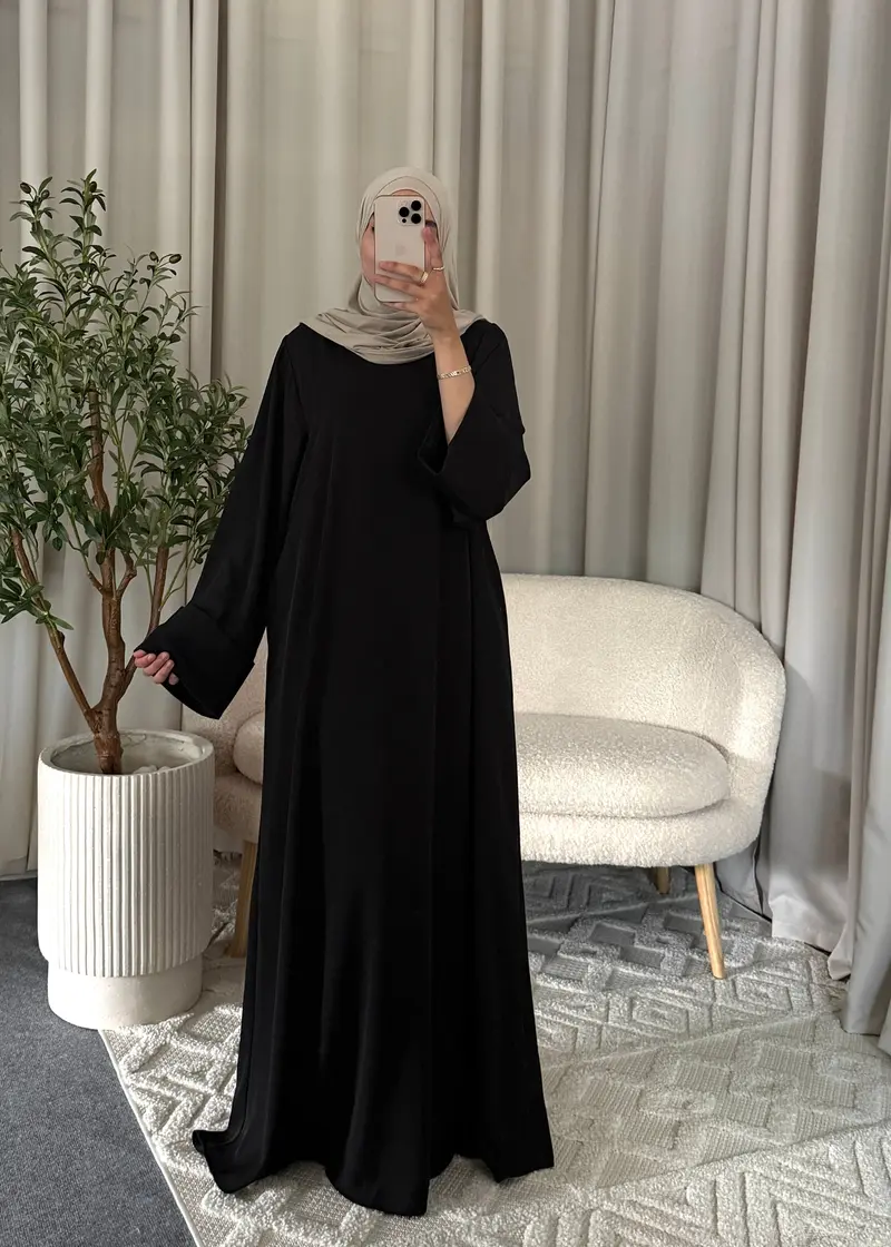 RAYA FLOW ABAYA BLACK
