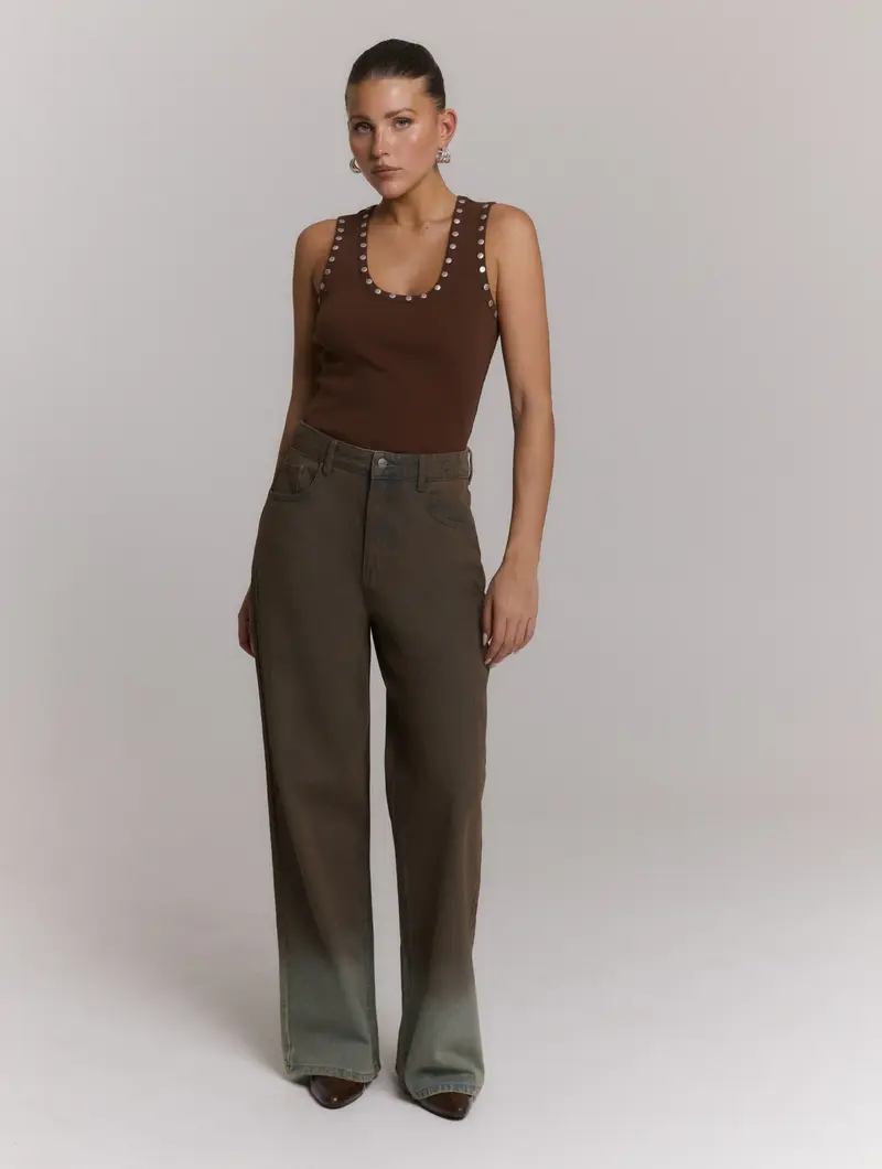 Refined Department jeans washed denim model Payton