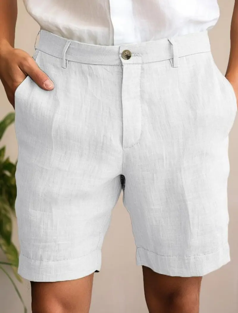 Rense | Atmungsaktive Leinen Shorts