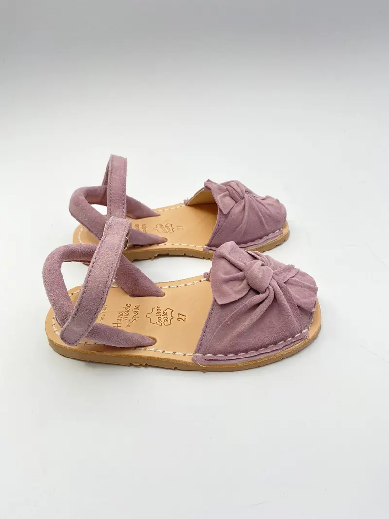 Ria Menorca kids abarcas pricilla lila